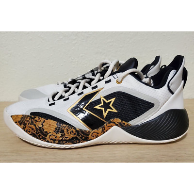 Converse All Star BB Basketball Shoes Mens Size 10.5 Shift Black Gold Pro - NEW