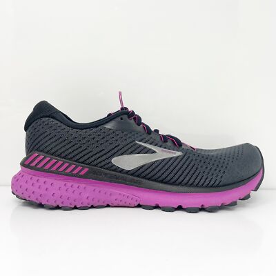 

Кроссовки для бега Brooks Womens Adrenaline GTS 20 1202961B062 черные, размер 7,5 B, Черный, Adrenaline GTS 20