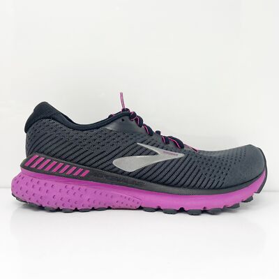 Кроссовки для бега Brooks Womens Adrenaline GTS 20 1202961B062 черные, размер 7,5 B