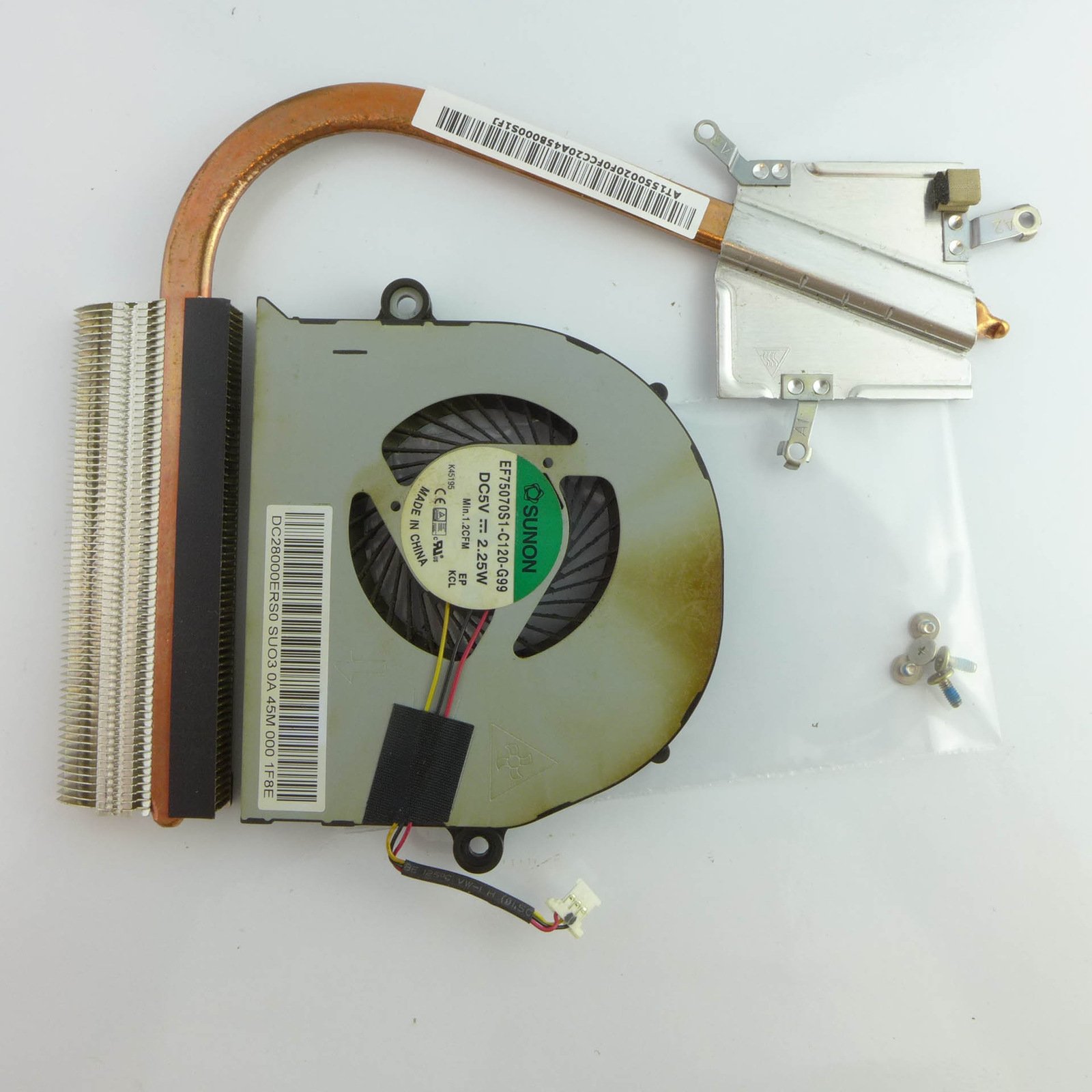 ORIGINAL Acer Aspire E5-551 CPU GPU Kühler inkl. Lüfter heatsink fan ✅