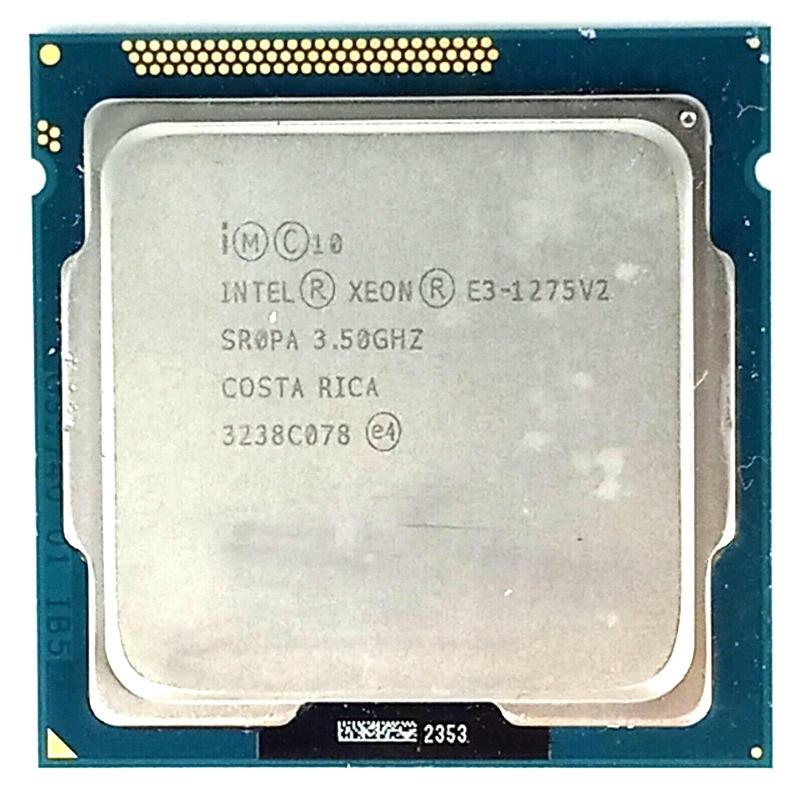 SR0PA Intel Xeon E3-1275v2 3.5 GHz LGA1155 4 Cores 8 Threads CPUの