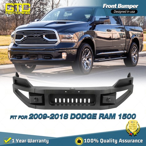 For 2009-2018 Dodge Ram 1500 Grille Guard Heavy Duty Steel Black
