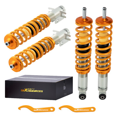 New Coilover Suspension Shocks Kit for VW Rabbit / Golf MK1 Cabriolet 80-94