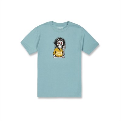 

Мужская футболка Volcom Skunky Stone с короткими рукавами, Coastal blue
