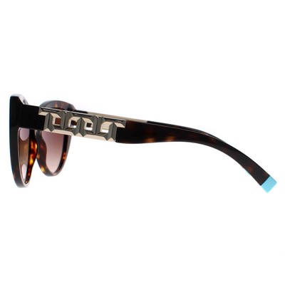 Pre-owned Tiffany & Co Tiffany Sunglasses Tf4196 80153b Havana Brown Gradient