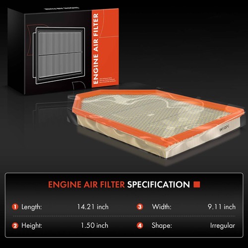 2x Engine & Activated Carbon Cabin Air Filter for Dodge Challenger Chrysler 300