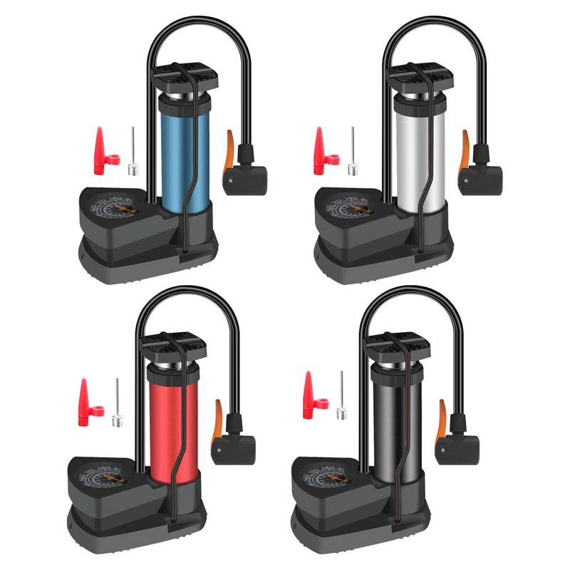 Tires Air Pump Foot Floor Aluminum Alloy Anti Slip