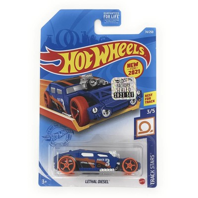 Hot Wheels 2021 Track Stars - Lethal Diesel (Blue) #74