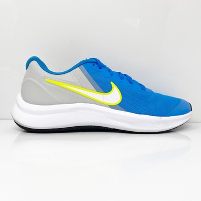 

Nike Boys Star Runner 3 DA2776-009 Синие кроссовки для бега Размер 7Y, Синий, Star Runner 3