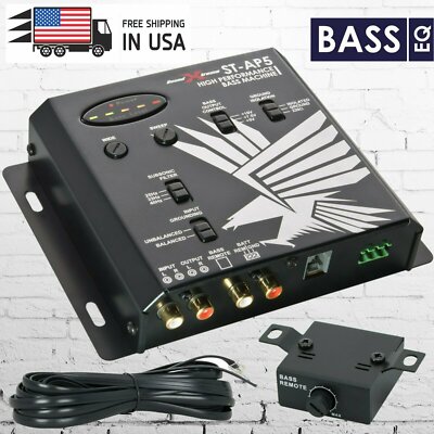 Soundxtreme car epicenter Digital Bass Machine Processor BassRECONSTRUCTION EQ