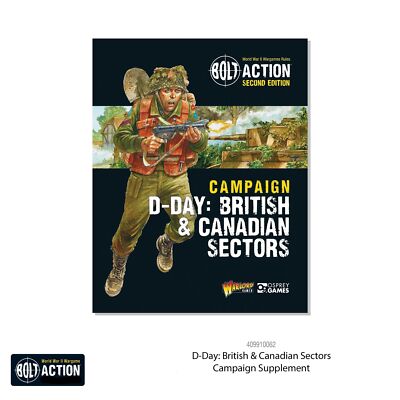 Warlord Games Bolt Action 401010015 Кампания День Д: Британский и Канадский сектора