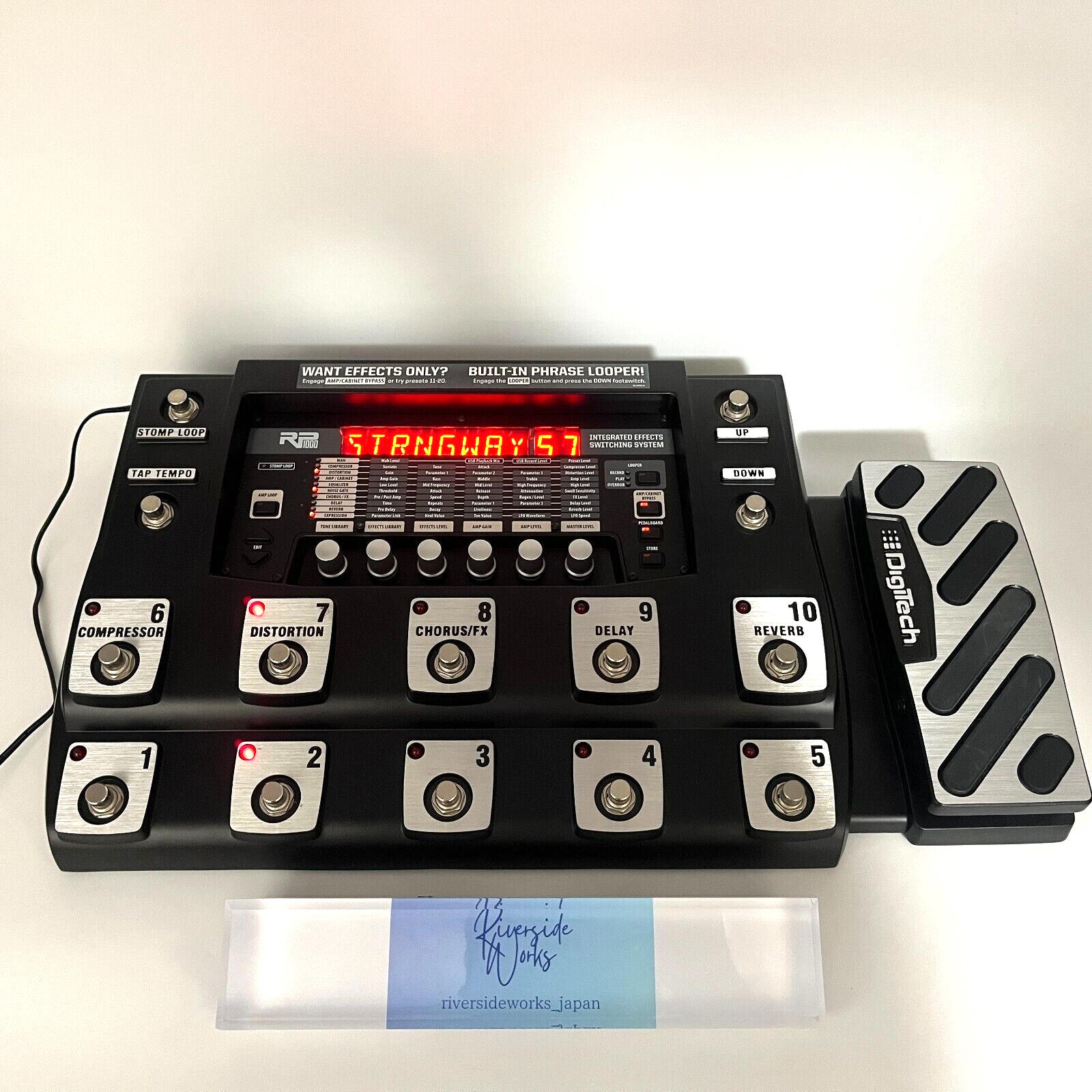 DigiTech RP1000 Multi-Effects Guitar Effect Pedal Used DigiTech RP1000 Multi-Effects Guitar Effect Pedal Used