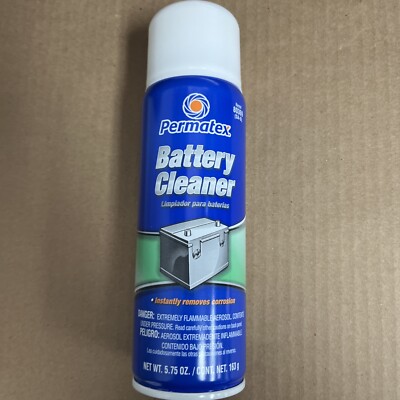 PERMATEX 5.75 Oz Aerosol Battery Cleaner (80369)