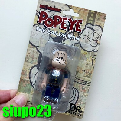 BE@RBRICK - ベアブリック ポパイ POPEYE THE SAILOR MAN 100% MEDICOM TOY - BE@RBRICK DRX NAVY POPEYE THE SAILOR MAN 100%