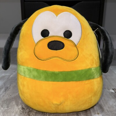 Squishmallows Disney Pluto 10  Soft Plush Toy Kellytoy Kids Toy Mickey Mouse Dog