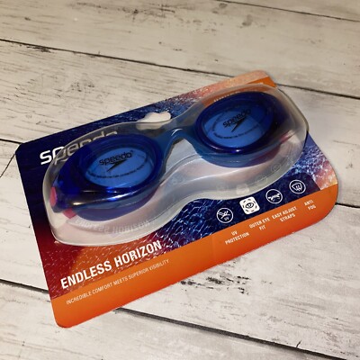 Speedo Endless Horizon Junior Ages 6-14 Blue New FREE SHIPPING