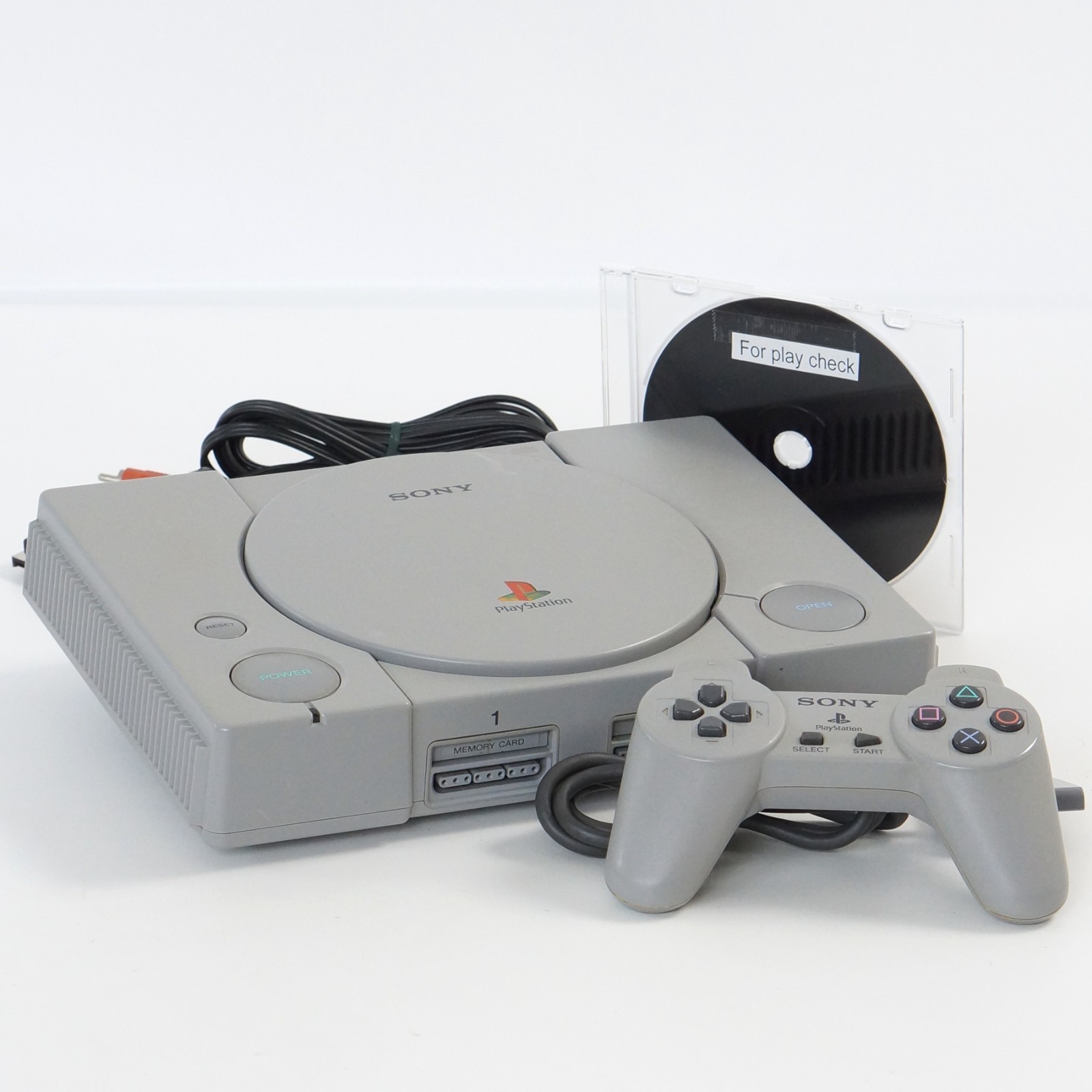 プレイステーションSCPH-5500本体 PS cm3dmju PS1 Console SCPH-5500 Playstation Tested System JAPAN -NTSC