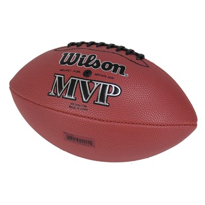Wilson MVP Junior Size Double Lace Leather Composite American Football (30 Pack)