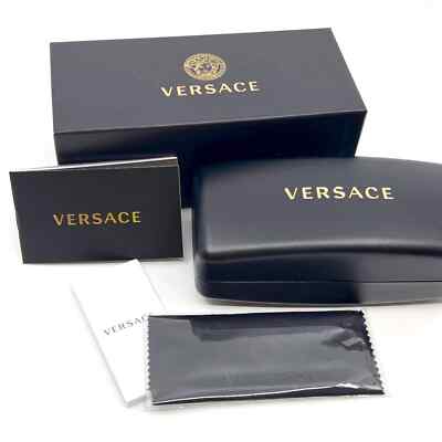 Pre-owned Versace Sunglasses Mod.4433-u Gb1/87 Authentic In Gray