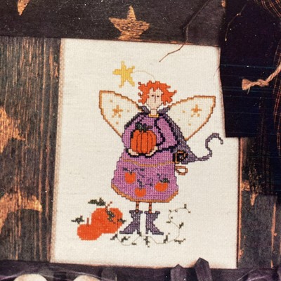 Halloween Bewitched Pattern #145 Cross Stitch Pattern Booklet NOS 1996 Witch