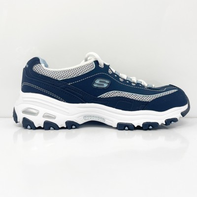 

Skechers Womens D Lites 11860 Blue Повседневная обувь Кроссовки Размер 7.5, Синий, D Lites