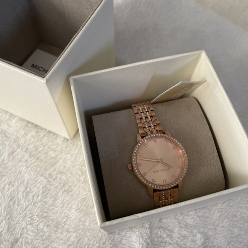 特別価格！Michael Kors Melissa Three-Hand Gold-Tone Watch Michael Kors MICHAEL Michael Kors Women's Melissa Three-Hand