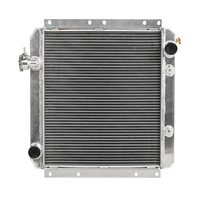 3 Row Aluminum Radiator For 1958-1984 Toyota Land Cruiser FJ40 FJ45 Series L6