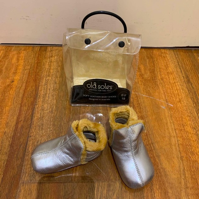 old soles baby shoes