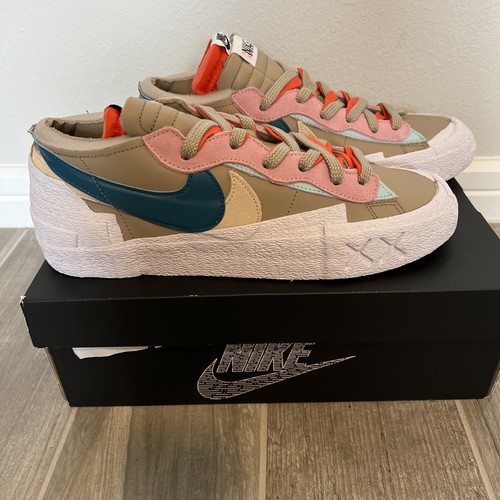 KAWS × sacai × Nike Blazer Low Reed ナイキ DM7901-200 Nike KAWS x Sacai x Blazer Low 'Reed' Tan - DM7901-200