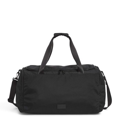 Vera Bradley Women's Recycled Lighten Up Reactive Travel Duffle Bag Black One...