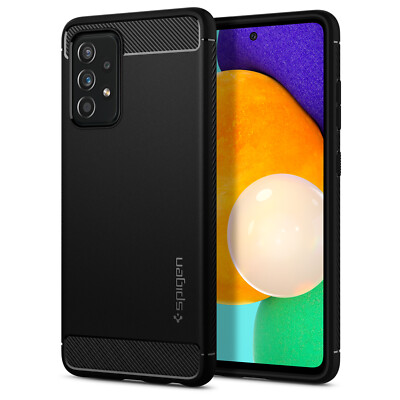 For Samsung Galaxy A52 / 5G Case | Spigen [ Rugged Armor] Shockproof Slim Cover
