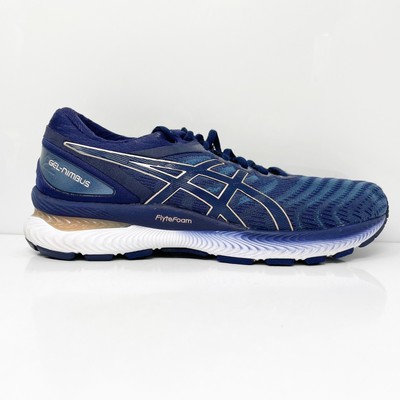 

Asics Womens Gel Nimbus 22 1012A587 Синие кроссовки для бега Размер 10, Синий, Gel Nimbus 22