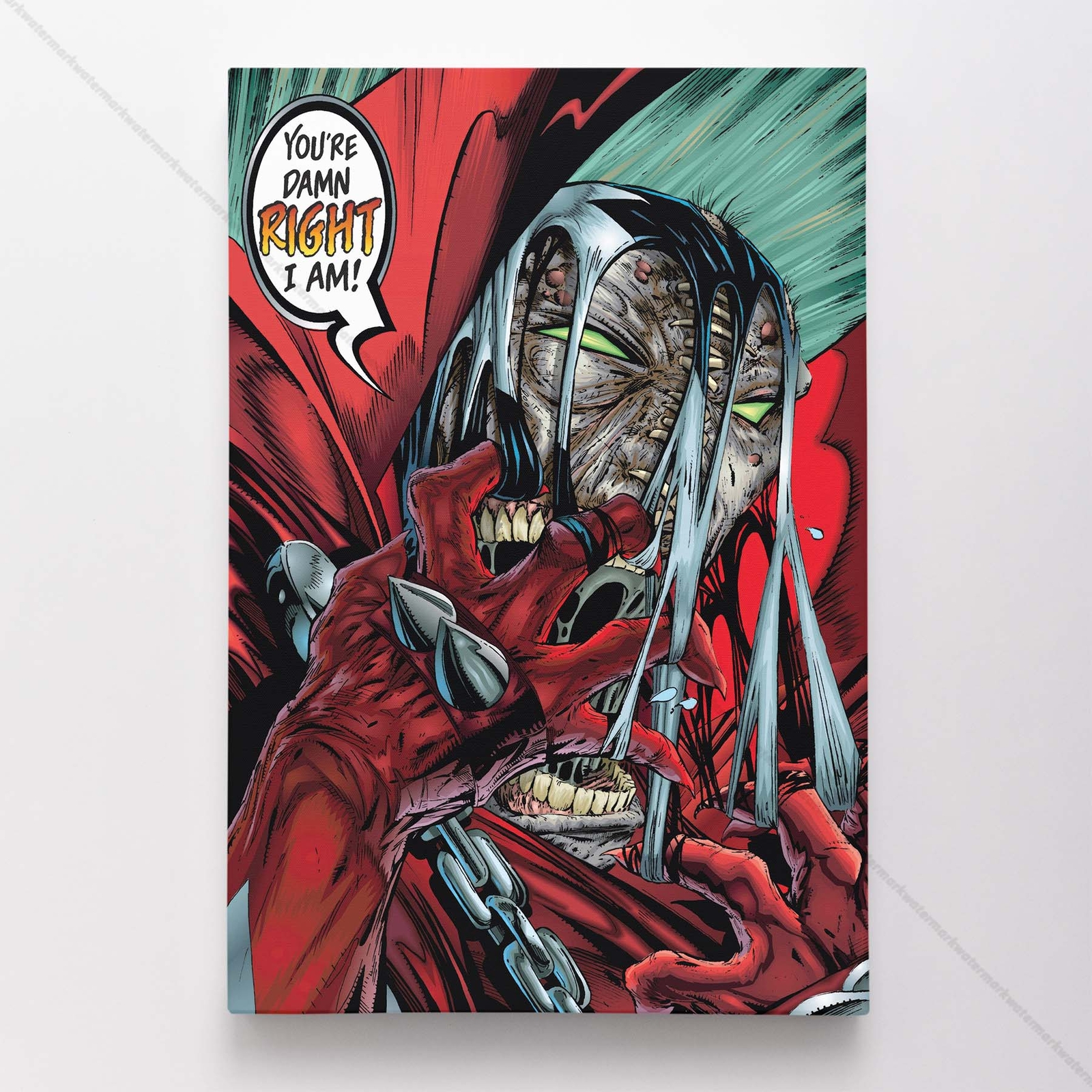 Spawn 21 Poster Canvas Comic Book Cover Art Print #B