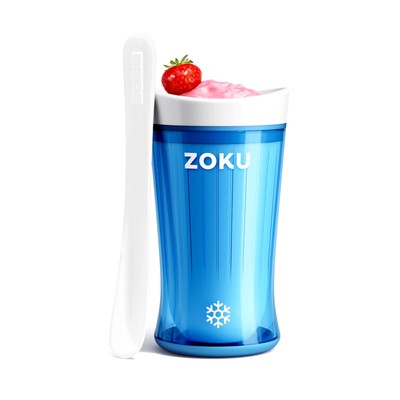 ZOKU Jumbo Slush and Shake Maker Compact Make and Serve Cup with Freezer Core...