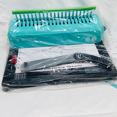 OFFNOVA Comb Binding Machine MP12 12 sheets - 450 Sheets Binding Capacity
