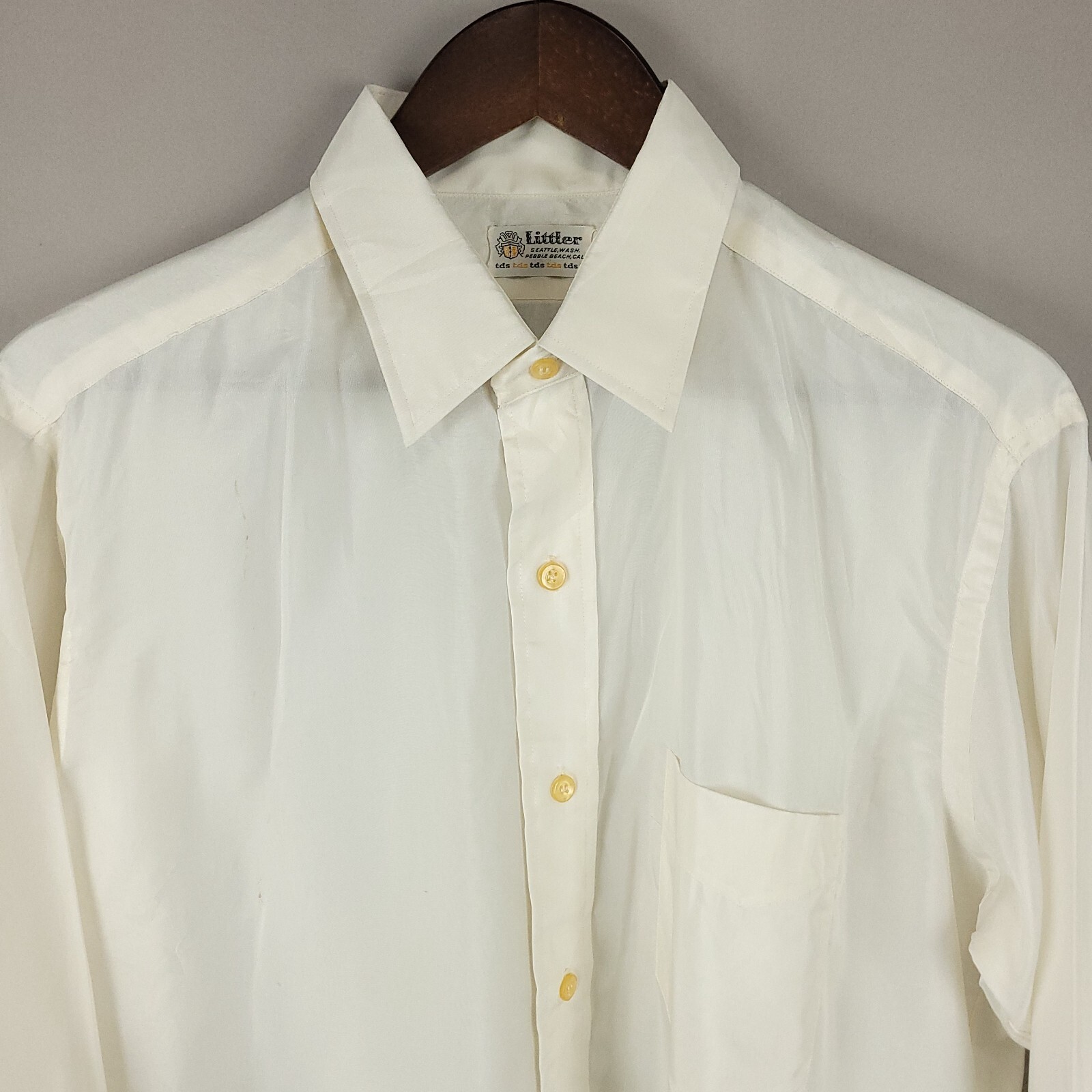 50’s vintage boring shirt 16-16 1/2 50's vintage boring shirt 16-16 1/2 50's vintage boring
