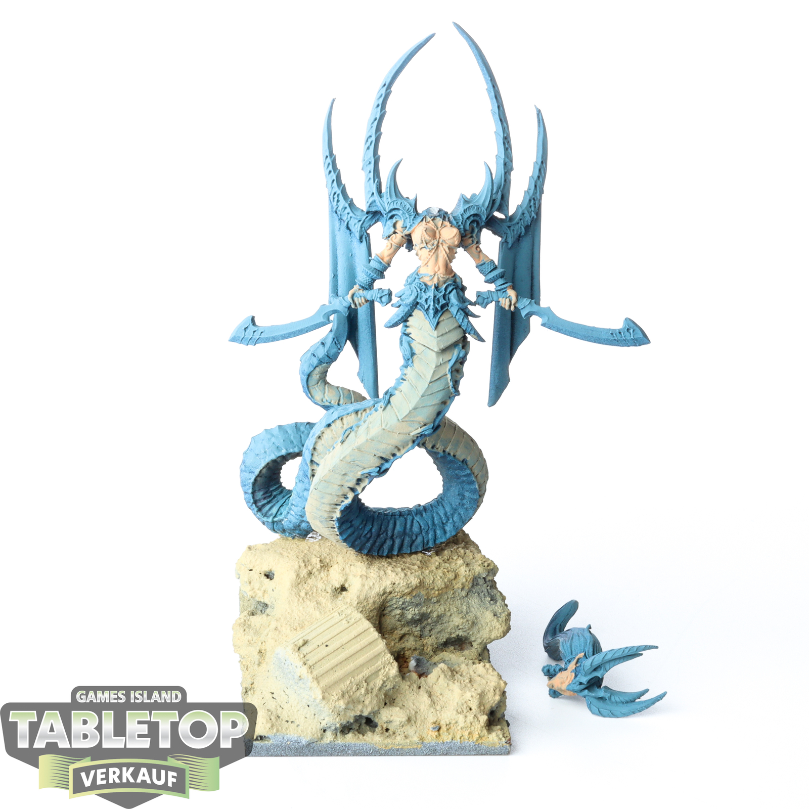 Raging Heroes - Queen Taïpahn, Mistress of Slither - teilweise bemalt