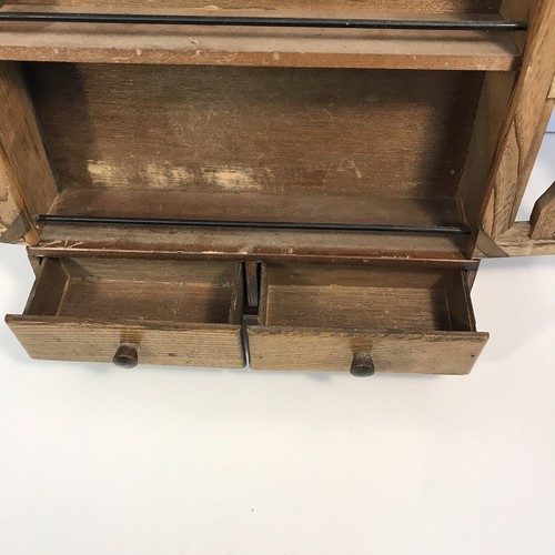 mcm Spice Rack 2 shelves Tilso Japan 2 Doors Kitchenware Antique  Organization