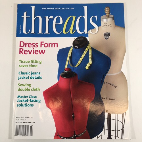 Lot of (4) Taunton’s Threads Magazines 2006 Jan Mar Jul Nov 122 123 125 127
