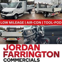 2018 68 Reg VOLKSWAGEN CRAFTER 2.0 TDI BLUEMOTION TECH DROPSIDE WITH**AIR-CON**