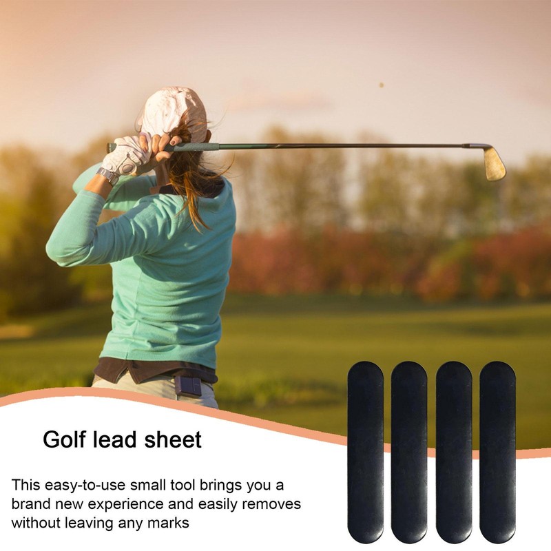 Lead Tape to Add Swing Weight for Golf Club 10pcs Tennis Racket Iron Putter 3g