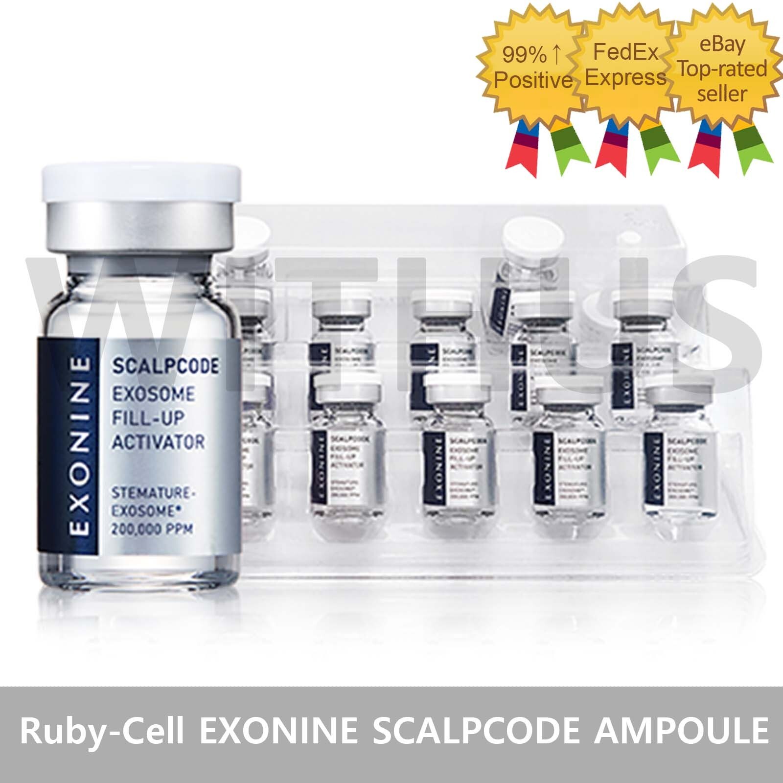 Ruby-Cell EXONINE SCALPCODE AMPOULE 5ml x 14Ampoule Hair