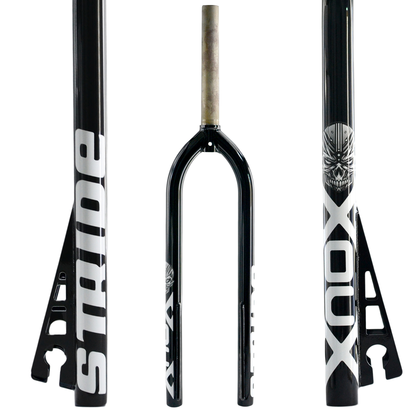 BMX フォーク XOUX STRIDE 29 inch Threadless BMX Fork 1-1/8 inch , Black