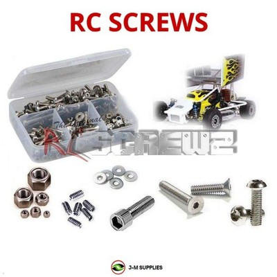 RCScrewZ Metric Stainless Screw Kit cus005m for Custom Works Enforcer GSX | SET