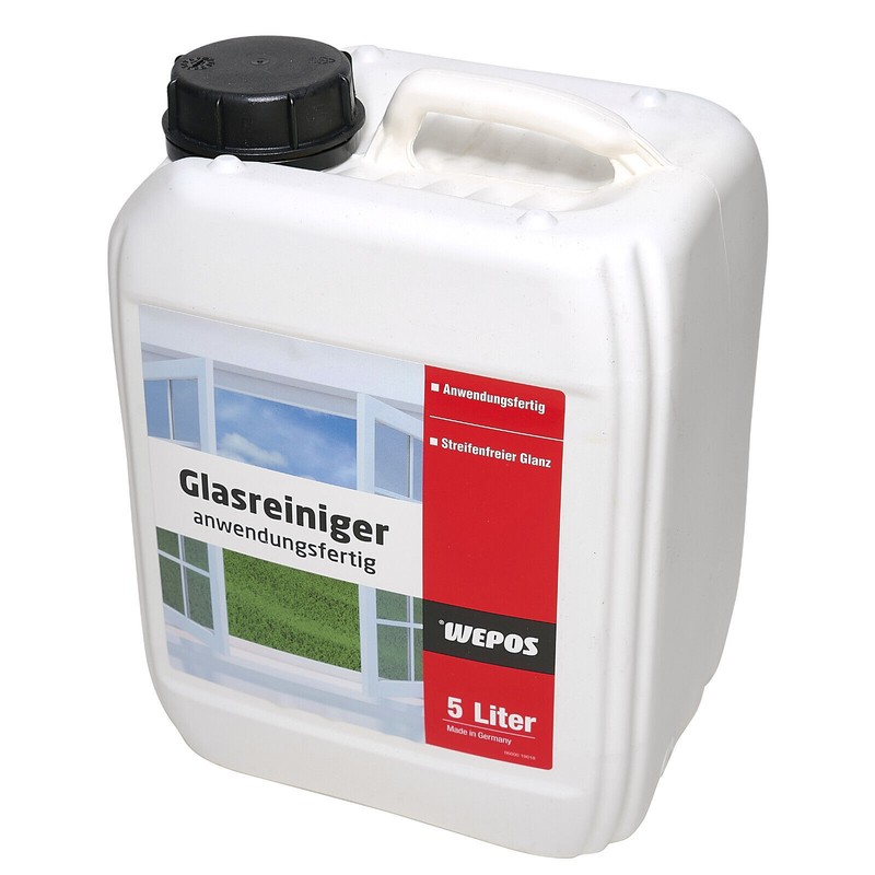 Wepos Glasreiniger 5 Liter Anwendungsfertig