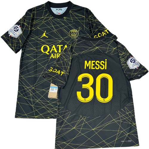 2022/23 PSG Authentic Fourth Jersey #30 Messi Medium Jordan