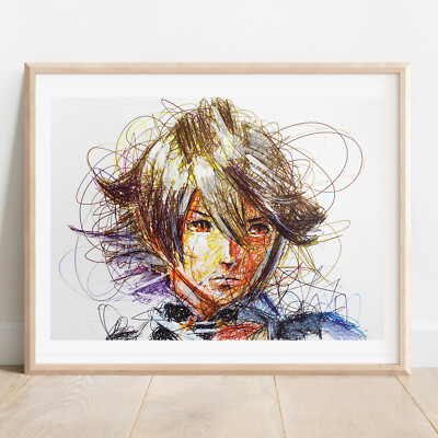 Corrin Ballpoint Pen Print, Fire Emblem Art Poster