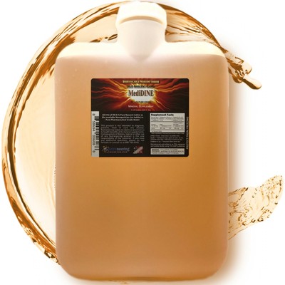 MediDINE  Thyroid Booster True Nascent Free-Elemental I2 Iodine Nutrient: 5 Gal
