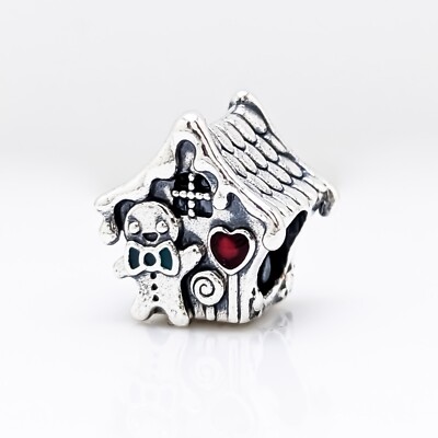 New 100% Authentic PANDORA 925 Ale Holidays Gingerbread House Charm 792823C01