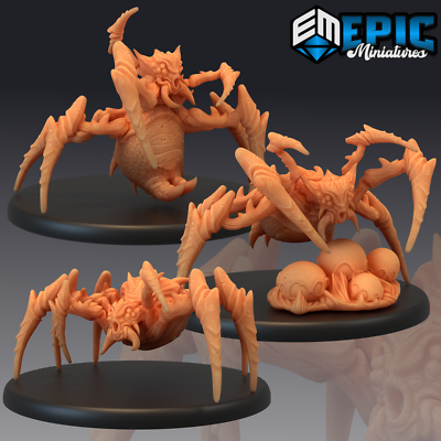Desert Spider - Dungeons and Dragons Miniatures, D&D, Epic Miniatures, Fantasy